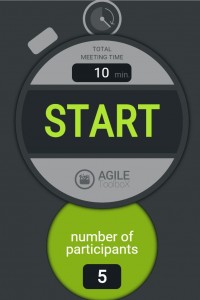 scrumdesk agile toolbox daily standup timer stopky