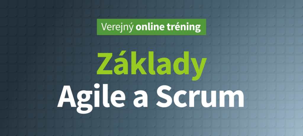 Online tréning Základy Agile a Scrum blog