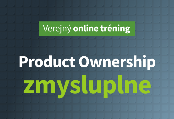 Online tréning Product Ownership 06/2022